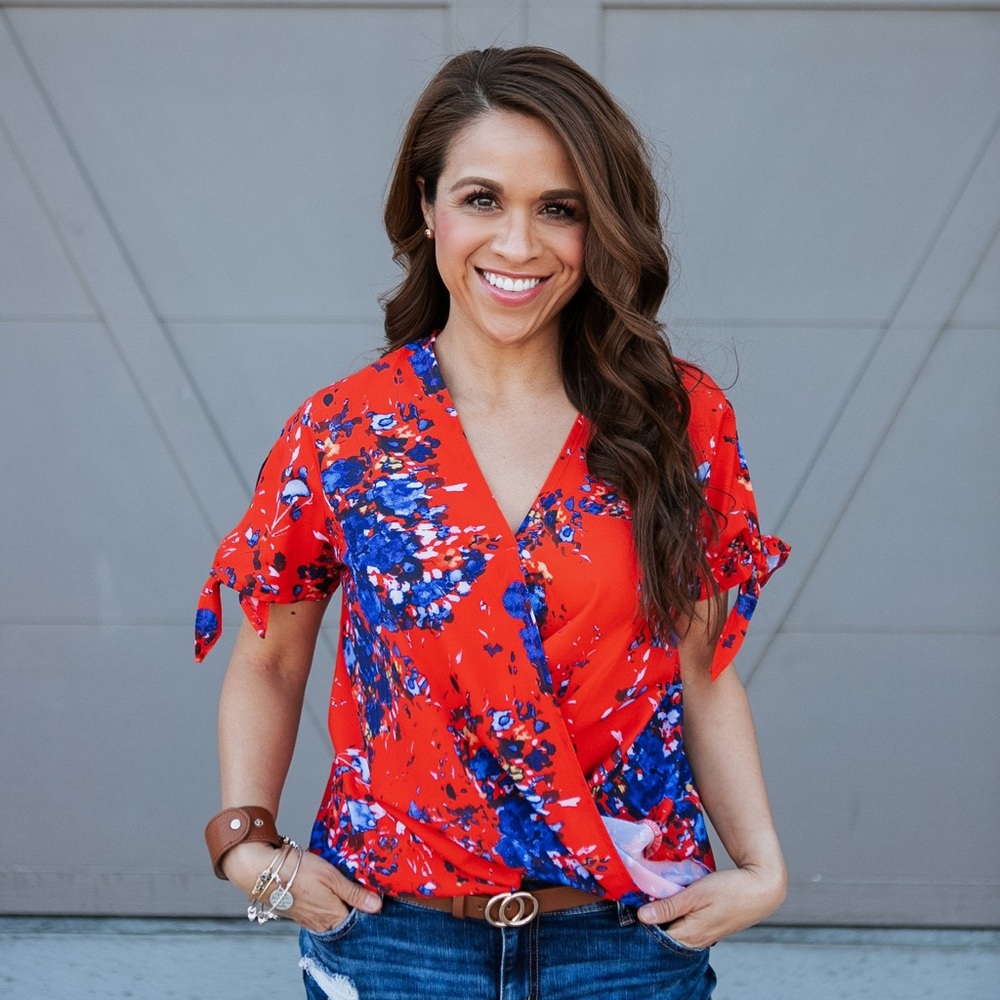 Orange Blossom Blouse